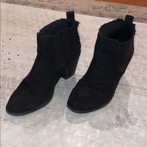 Black ankle boots